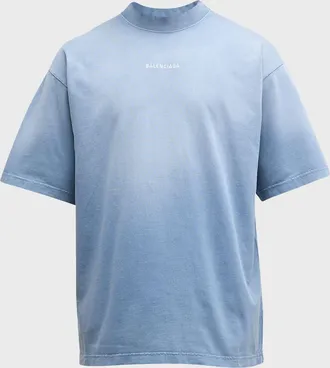 Balenciaga Men & apos;s Balenciaga Back T Shirt Medium Fit