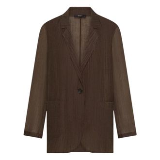 Seventy Dames, Jassen, Bruin, Maat: XL Voile