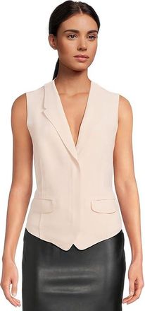 Norma Kamali Vest With Lapel Womens Clothing Baby : XL (Womens 10), Polyester/Spandex