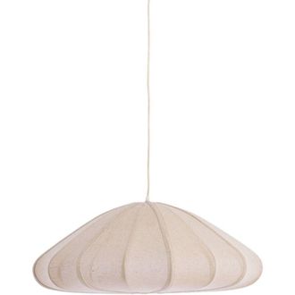 Light & Living L&aacute;mpara Colgante - Cesano - Natural - Textil - - Light&living