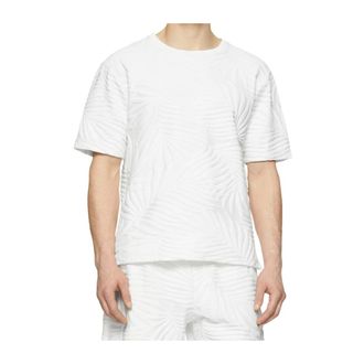 Dondup T-Shirts, male, White, Size: L T-shirt