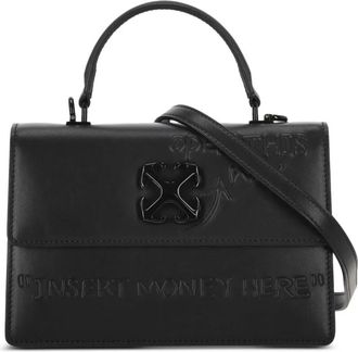 Off-white Borsa tote con motivo Arrows - Nero