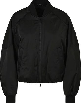 Moose Knuckles Drift Satin Bomber - - Jackets - Donna - Nero - L