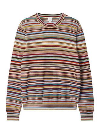 Paul Smith Signature Stripe Crew Neck Sweater