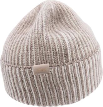 Paul & Shark Gorro de punto acanalado - Accessories - Hombre - Blanco - ONE SIZE