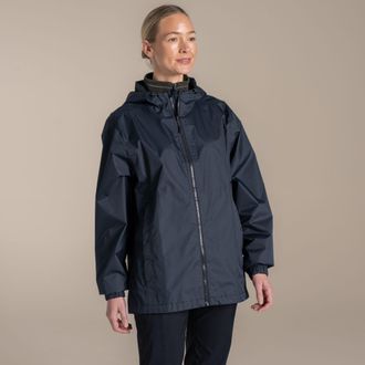 Craghoppers Packable Waterdichte jas voor volwassenen Expert (Zwart)