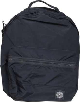 Stone Island Zaino in Nylon - - Bags - Uomo - Nero - ONE SIZE