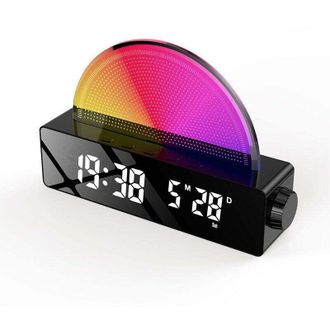 OEM L&aacute;mpara Despertador Con Simulaci&oacute;n De Amanecer, Funci&oacute;n De Repetici&oacute;n/6 Alarmas/10 Sonidos Relajantes Para Dormir/temporizador/indicador De Temperatur