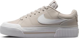 Nike Womens Court Legacy Lift Shoes in Brown | DM7590-111
