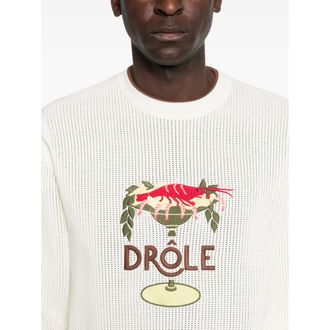 Dr&ocirc;le de Monsieur Offwh Sweater - White