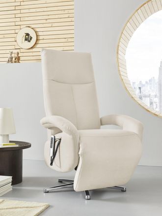 Sit&more TV-Sessel »Tycoon mit Kopfteilverstellung und 360° Drehfunktion« wahlweise manuell oder elektrischer Funktion, auch mit Akku (kabellos)