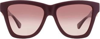 Moschino Brown Square Ladies Sunglasses MOS131/S 0LHF/HA 54