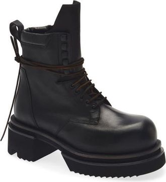 Rick Owens Low Army Bogun Boot in Black at Nordstrom, Size 42