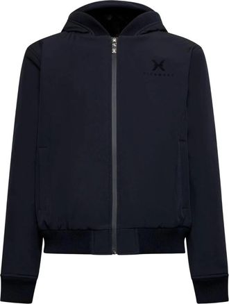 John Richmond Hooded Bomber Jacket - Heren - Zomerjassen - Zwart - XS - Polyester - Jassen
