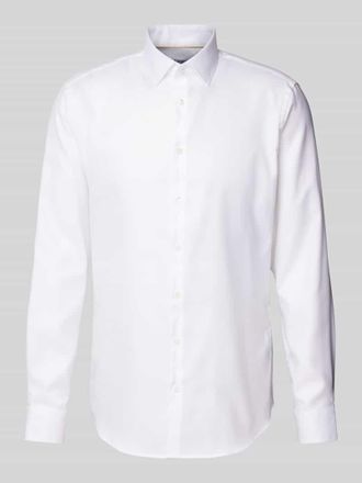 Jake*s Slim Fit Business-Hemd in Premiumqualit&auml;t mit Kentkragen in Weiss, Gr&ouml;&szlig;e 39/40