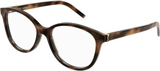 Saint Laurent M112 Glasses - Dames - Brillen - Bruin - 54 MM - Accessoires