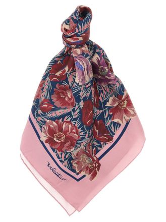 Valentino Garavani Pink Floral Scarves