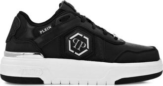 Philipp Plein Black Logo Carryover Sneakers