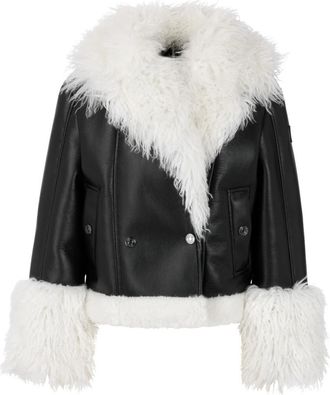 Marc Cain Sports D Jas - Dames - Jassen - Zwart - L - Leer - Jassen