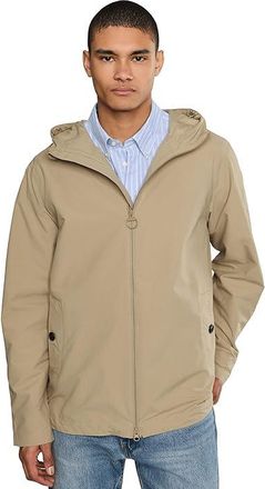 Barbour Modern Rokig Hooded Showerproof Jacket Mens Coat Washed Stone : 2XL, Polyester