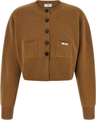 Elisabetta Franchi Mujer, Jerseys, Marr&oacute;n, Talla: S