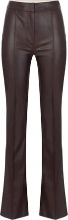 Elisabetta Franchi Trousers With Ribbing