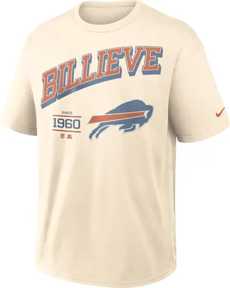 Nike Buffalo Bills Max90 Nike Mens NFL T-Shirt in Brown | 04T615A81-S0W