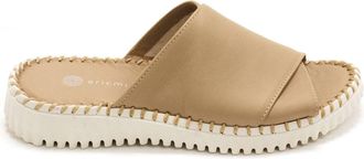 Eric Michael Womens Gloria Slide Sandals In Taupe