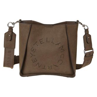 Stella McCartney Stella McCartney, Cross Body Bags, female, Brown, Size: ONE SIZE Logo Crossbody Bag