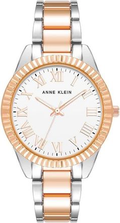 Anne Klein Classic White Dial Ladies Watch AK/5085SVRT