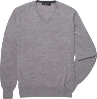 Brooks Brothers Hombre, Jerseys, Gris, Talla: XL