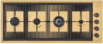 Foster 7681 009. Colore del prodotto: Oro, Posizionamento dellapparecchio: Da incasso, Dimensione della larghezza del piano cottura: 111.5 cm. Tipo di