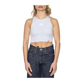 Dickies Dames, Tops, Blauw, Maat: XS Katoen