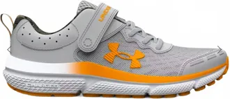 Under Armour Mens Bgs Assert 10-Mod Sneaker In Mod Gray/orange Blast