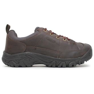 Keen Targhee III Oxford Nubuck Mens Lace Up Shoes - Dark Earth Mulch - Size:UK 10.5