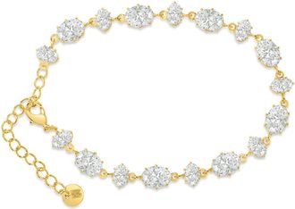 Bruno Magli Michela Gold Bracelet, Diamante