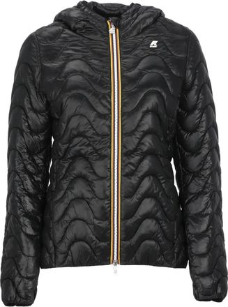 K-Way Piumino con cappuccio - Nero