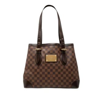 Louis Vuitton Borsa Tote Pre-owned Hampstead MM - - Pre-owned - Donna - Marrone - ONE SIZE