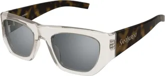 Saint Laurent Ladies Black Square Sunglasses SL740 003
