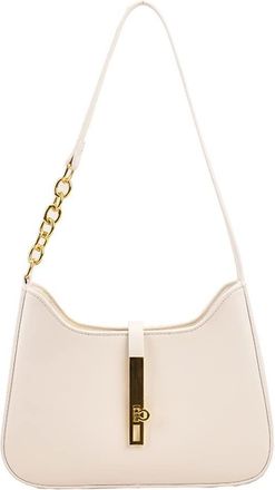 Generic Women Small Shoulder Bag Vegan Leather Purse and Handbags Elegant Underarm Bag Ladies Small Purse Clutch Totes (White)