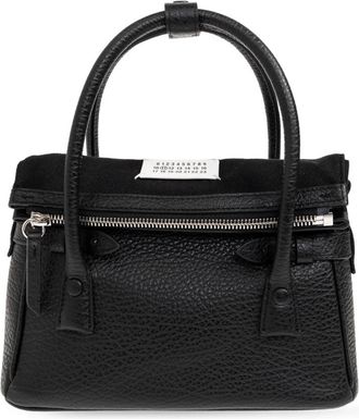 Maison Margiela 5AC East West Kleine Handtas - Dames - Handtassen - Zwart - ONE Size - Katoen - Tassen