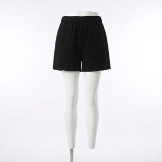 Z Supply Womens Tia Suede Short In Black