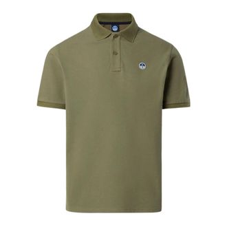 North Sails Polo Shirts, male, Green, Size: 2XL Polo Maglia