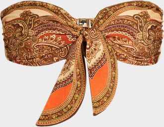 Zimmermann Mahon Scarf Tie Bikini Top