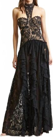 Blithe Anaya Maxi Dress In Black