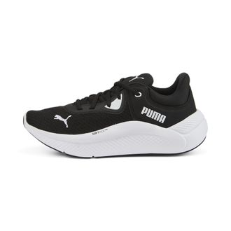 Puma Womens Softride Pro Sneaker, Black/White, 5 UK