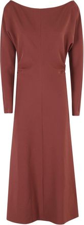 Federica Tosi Boat-Neck Cady Dress