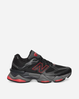 New Balance 9060 Sneakers Black / Fire Cracker