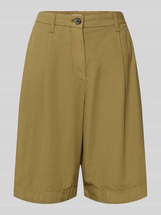 Tommy Hilfiger Relaxed Fit Bermuda aus reiner Baumwolle in Khaki, Gr&ouml;&szlig;e 34