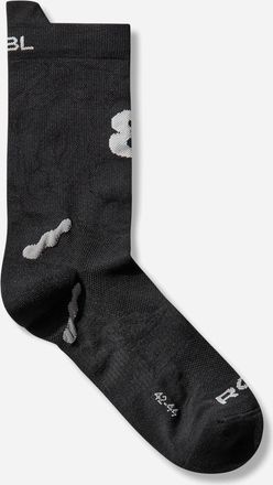 Roa Eightlines RYLI Q-Skin Technical Crew Socks Black